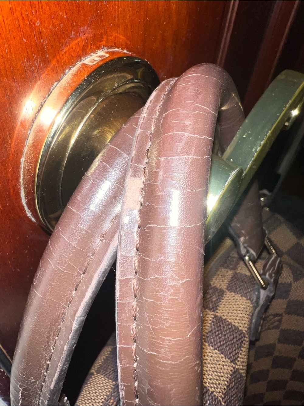 Louis Vuitton Brown Handle Bag - Picture 6 of 16